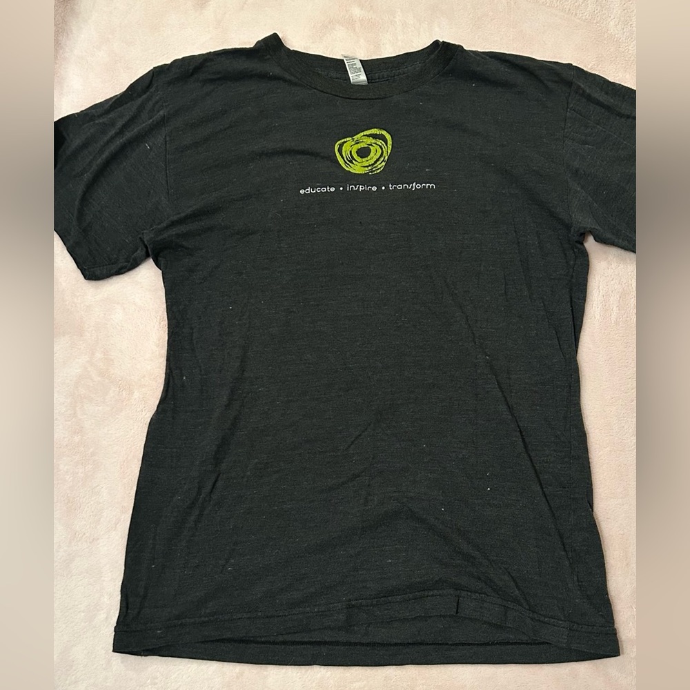Yoga Company Shirt Size Small in Charcoal Gray